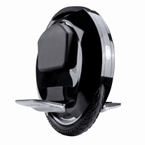 Monociclu electric KingSong KS-16S Black, autonomie 40km, motor 1200W, LED-uri color, roata 16 inci