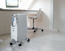 Calorifer electric Supra Oleo, Putere incalzire pana la 2200 W, Termostat, Display digital