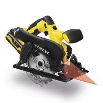 Fierastrau circular de mana Trotec PCSS 10-20V, Comutator pornire/oprire cu Quickstop