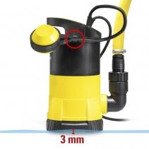 Pompa submersibila de apa curata TWP 4005 E, Putere motor 400W, Protectie IPX8