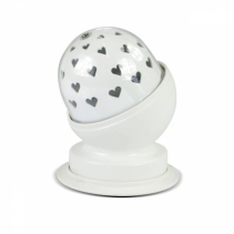 Proiector inimi camera copii X4 Tech, Lampa LED, Unghi fascicul: 180°, Rotire 360°