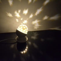 Proiector stele camera copii X4 Tech, Lampa LED, Unghi fascicul: 180°, Rotire 360°