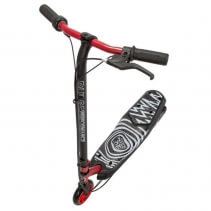 Trotineta electrica Pulse Reverb, Black/Red 100W, Viteza 16km/ora, Putere motor 100W, Baterie din plumb 24V