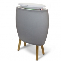 Purificator de aer Air&Me Lendou, Wi-Fi, Filtru HEPA si Carbon Activ, Senzor particule, Indicator calitate aer