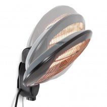 Radiator infraroşu cu tuburi de quartz Trotec IR 2000 S, Putere maxima pana la 2000W, 3 elemente de incalzire, Protectie IP34