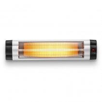 Radiator infraroşu cu tuburi de quartz Trotec IR 2550 S, Telecomanda, Putere 2500W, 3 Trepte de incalzire, Timer, Ecran LED