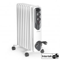 Radiator pe ulei Trotec TRH 20E, Putere incalzire 2000W, Lampa de control, 3 Trepte incalzire, 9 Elementi