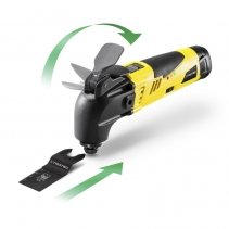 Unealtă multifuncţională cu acumulator Trotec PMTS 10-12V, Lumina LED integrata, 12 Pozitii de lucru