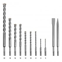 Set de burghie şi dălţi