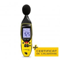 Sonometru profesional TROTEC SL400+ Certificat de calibrare, Functie DataLogger, Racord USB, 32700 Capacitate memorare
