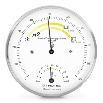 Termohigrometru Trotec BZ15M, Scala de culori, Exactitate temperatura: ±2 °C, Exactitate umiditate relativa: max. ±3 % u.r.