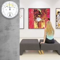 Termohigrometru Trotec BZ15M, Scala de culori, Exactitate temperatura: ±2 °C, Exactitate umiditate relativa: max. ±3 % u.r.