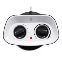 Aeroterma ceramica Trotec TFC 20 E, Putere incalzire pana la 2000W, 2 Trepte de incalzire, Lampa de control, Termostat reglabil