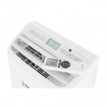 Aer conditionat portabil Trotec PAC 3500 E, Capacitate 12.000 Btu, Debit 420mc/ora, Telecomanda, Display, Timer, Pentru 115mc