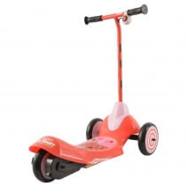 Trotineta electrica pentru copii Pulse Ladybug cu 3 roti si Safe Start, Viteza 2,5km/ora, Putere motor 6W