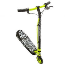 Trotineta electrica Pulse Reverb, Black/Green 100W, Viteza 16km/ora, Putere motor 100W, Baterie din plumb 24V