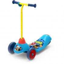 Trotineta electrica pentru copii Pulse Paw Patrol cu 3 roti si Safe Start, Viteza 2,5km/ora, Putere motor 6W