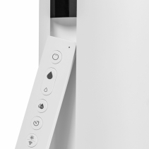 Umidificator DUUX Beam White, WiFi, Aromaterapie, Rata umidificare 350 ml/h, Pentru 40 mp