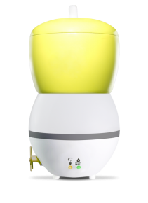 Umidificator de aer Air Naturel Gotakid, Rata umidificare 350ml/h, Lampa de Veghe, Consum 30W/h, Pentru 30mp, Functia Higro-Smar