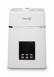 Umidificator si purificator Clean Air Optima CA604 white, Ionizare, Display, Timer, Rata umidificare 400ml/ora, Consum 38-138W/h