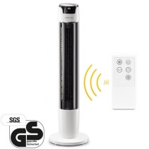 Ventilator turn Trotec TVE 40 T, Telecomanda, Consum 45 W/h, Timer, 6 trepte