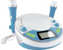 X4-TECH Kinder CD-Player Bobby Joey JamBox, Bluetooth, Functie Karaoke, Microfon inclus